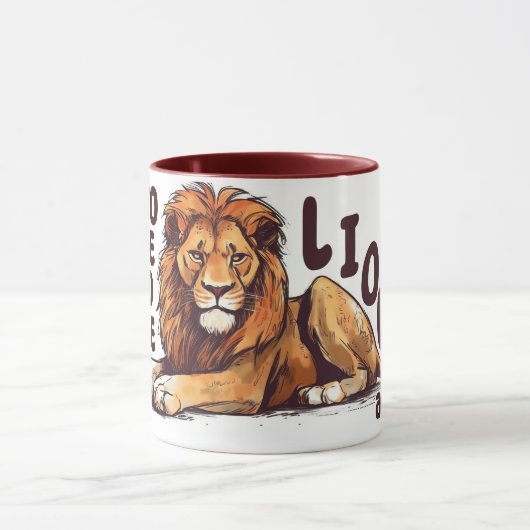 Lion Mug (Centre)