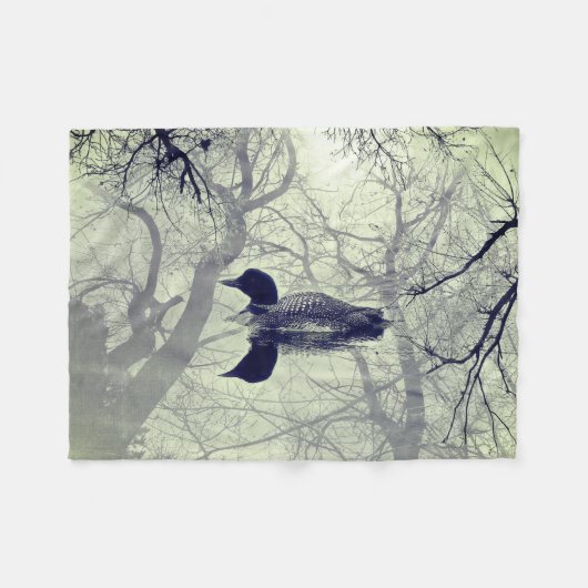 Lion noir et blanc sur une couverture de lancer de (Devant (Horizontal))