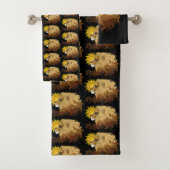 Lion Noir Jaune Mandal Soleil (En situation)