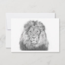 Lion Note Card Notitiekaartje
