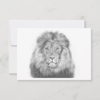 Lion Note Card Notitiekaartje