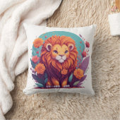 Lion Nursery Art Kussen (Deken)