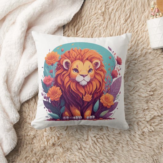 Lion Nursery Art Kussen (Deken)