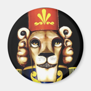 Lion Nutkraker Magnet Magneet