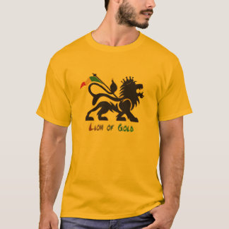 Lion Of  Gold. T-shirt