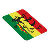 Lion of Juda - Rastafara Rastafari - Reggae Magnet (Côté Droit)