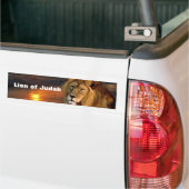 Lion of Judah Collectie Bumpersticker (Op Truck)
