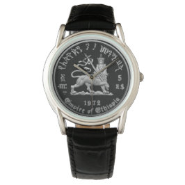 Lion of Judah - Haile Selassie - Rastafari Watch A Horloge