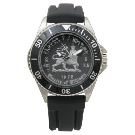 Lion of Judah - Haile Selassie - Rastafari Watch A Horloge