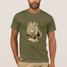 Lion of Judah - Jah Army Reggae Rasta Shirt