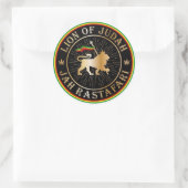 Lion of Judah - Jah Rastafari - Autocollants (Sac)