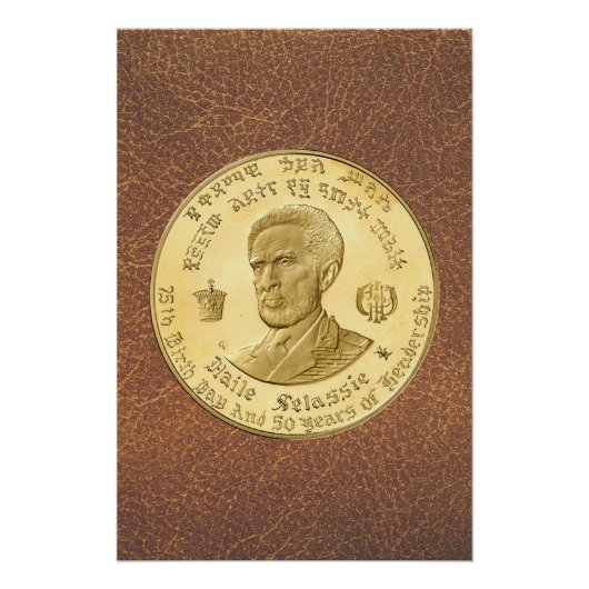 Lion of Judah Jah Rastafari Reggae Roots Poster Perfect Poster (Voorkant)