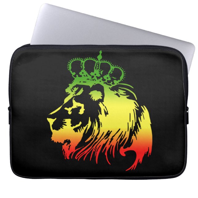 Lion of Judah Laptop Sleeve (Voorkant)