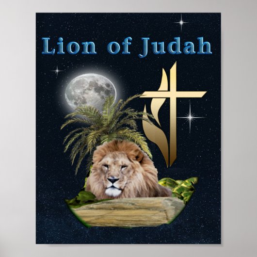 Lion of Judah Poster (Voorkant)