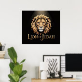 Lion of Judah Poster (Bureau à domicile)