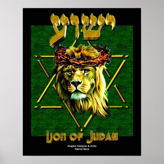 Lion of Judah Poster (Voorkant)