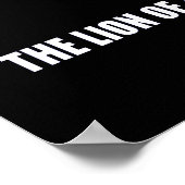 Lion of Judah Poster (Hoek)