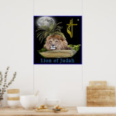 Lion of Judah Posters (Keuken)