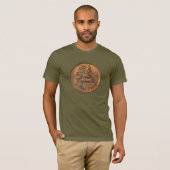 Lion of Judah - Rasta Jah Army - Reggae Shirt (Voorkant volledig)