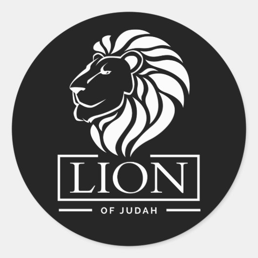 Lion of Judah - Rastafara - Jah Rastafari Sticker (Devant)