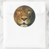 Lion of Judah - Rastafara - Jah Rastafari Sticker (Sac)