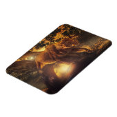 Lion of Judah - Rastafara - Reggae Rasta Magnet (Côté Gauche)