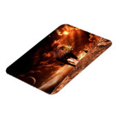 Lion of Judah - Rastafara - Reggae Rasta Magnet (Côté Gauche)