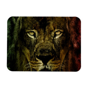 Lion of Judah - Rastafara - Reggae Rasta Magnet