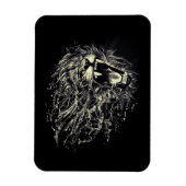 Lion of Judah - Rastafara - Reggae Rasta Magnet Magneet (Verticaal)