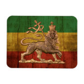 Lion of Judah - Rastafara - Reggae Rasta Magnet Magneet (Horizontaal)