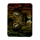 Lion of Judah - Rastafara - Reggae Rasta Magnet Magneet (Verticaal)