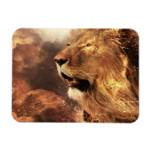 Lion of Judah - Rastafara - Reggae Rasta Magnet Magneet (Horizontaal)