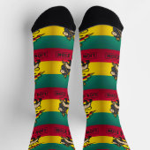 Lion of Judah Rastafari Zion I Roots Socks Sokken (Top)