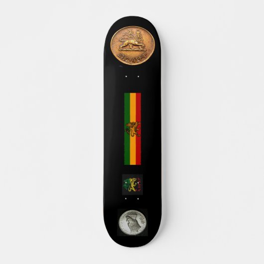 LION OF JUDAH Skateboard, 7¾" Deck Skateboard (Voorkant)