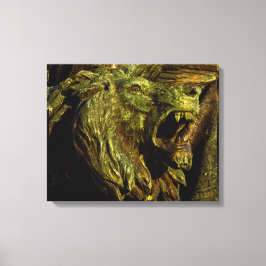 LION OF JUDAH Stretched Canvas Art Afdruk
