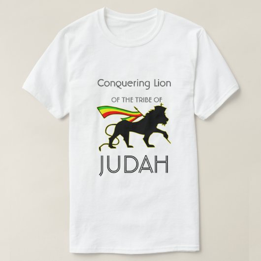 Lion of Judah T-shirt (Design voorkant)