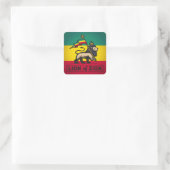 Lion of Zion - Haile Selassie - Rastafari Sticker (Sac)