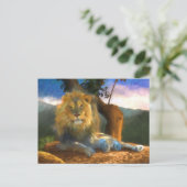 LION ON ON THE JOB BRIEFKAART (Staand voorkant)