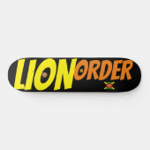 LION ORDER Skateboard (Horizontaal)