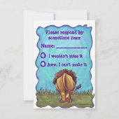 Lion Party Centre de coordination des cartes RSVP (Dos)