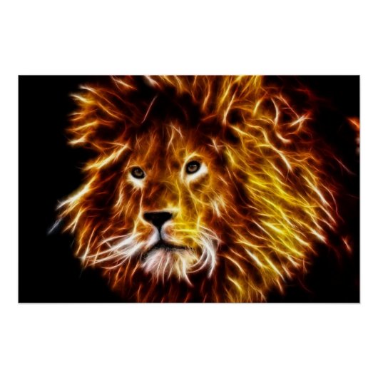 Lion Perfect Poster (Voorkant)