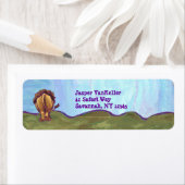 Lion Personalized Adresetiketten Etiket (Insitu)