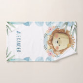 Lion personnalisé (Serviette à main)