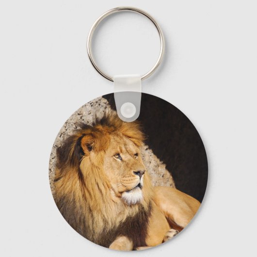Lion Photo Sleutelhanger (Voorkant)