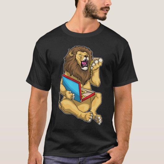 Lion Pizza T-shirt (Voorkant)