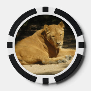 Lion Poker Chip