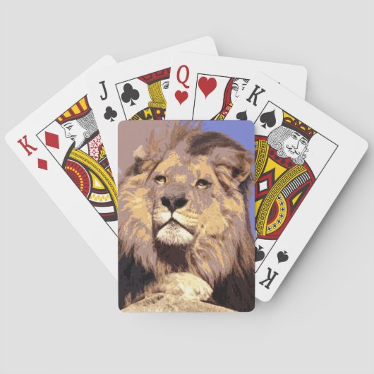 Lion Pokerkaarten (Achterkant)