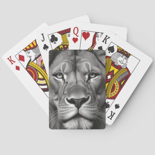Lion Pokerkaarten (Achterkant)