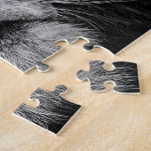 Lion Portrait, Jigzaag Puzzle Legpuzzel (Zijkant)