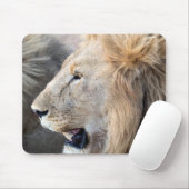 Lion Portrait Muismat (Met muis)